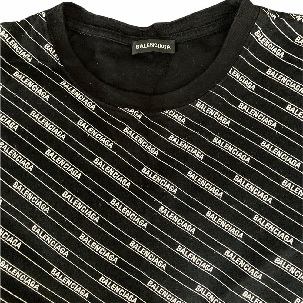 Balenciaga Logo Shirt Size L